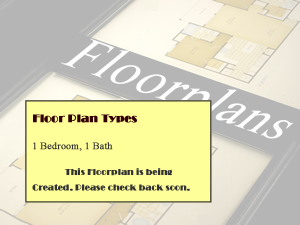 One Bedroom / One Bath*